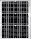 POLY-209-TYNB-18V-50W Поликристален Соларен Панел 50W 18V 540x700мм