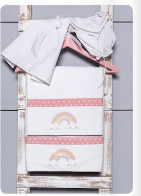 Christening Oilcloths Set Ουράνιο Τόξο