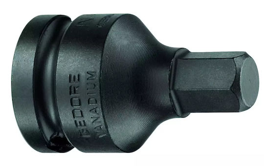 Gedore Καρυδάκι με Μύτη Allen και Καρέ Υποδοχής 1/2''