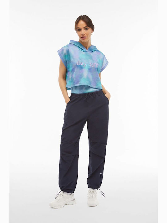 Freddy Pantaloni de trening pentru femei Blue