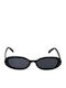 AV Sunglasses Alex Γυναικεία Γυαλιά Ηλίου με Μαύρο Κοκκάλινο Σκελετό και Μαύρο Φακό