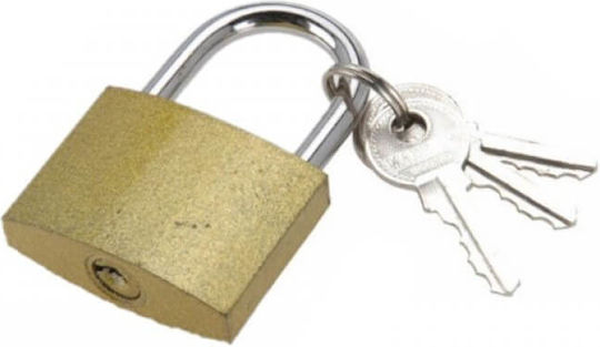 Anil Steel Padlock Γάντζος with Key 30mm Silver 1pcs