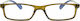 Unisex Reading Glasses +0.50 in Verde color 8779