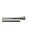 My Home Luxury Металик Корниз Двоен с Пръчка Φ28мм 120бр Silver