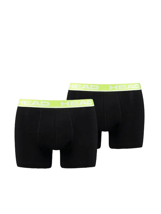 Herren Boxershorts Schwarz 1Packung