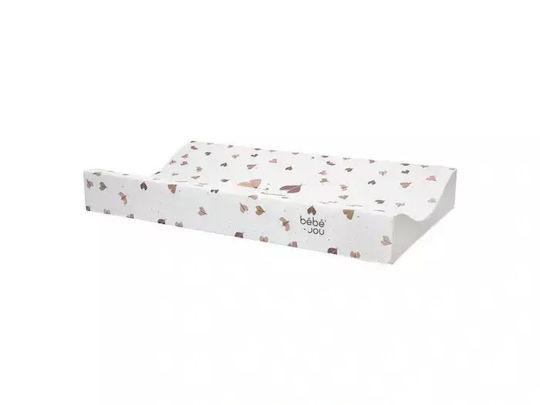 Bebejou Weiche Wickelauflage aus Stoff Pink 72x44cm