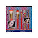 Technic Professional Set with Makeup Brushes made of Synthetic Hair 5pcs