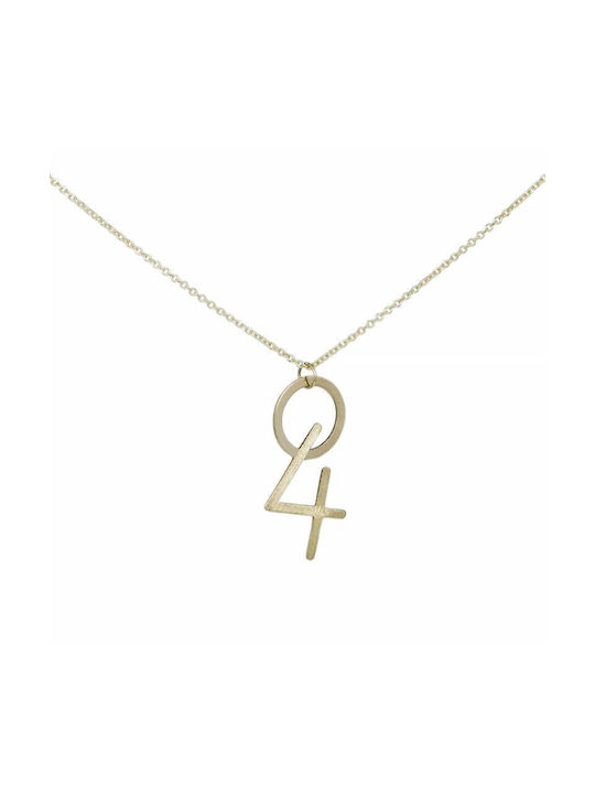 Necklace Talisman from Gold 9 K