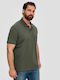 S.Oliver Men's Short Sleeve Blouse Polo Khaki