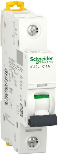 Schneider Electric Automatischer Schutzschalter 1A Einpolig AC A9F94101