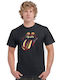 Pegasus Rolling Stone Tricou Negru Bumbac