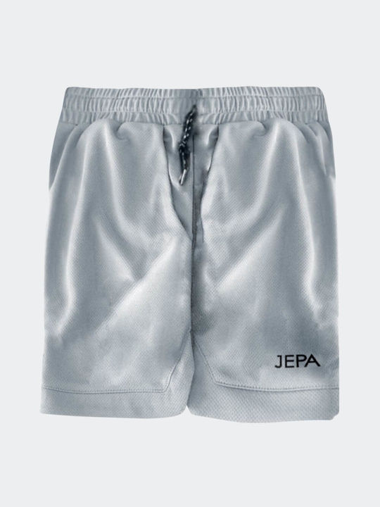 Jepa Ανδρική Βερμούδα Ασημί
