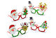 Christmas Glasses (Μiscellaneous Designs/Colors) with Glitter