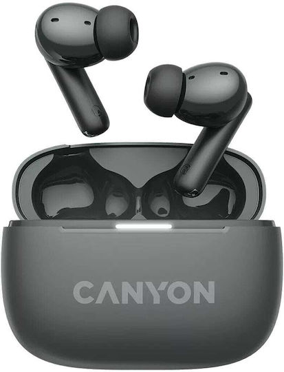 Canyon TWS-10 In ear Bluetooth хендсфри Слушалки с Кутийка за Зареждане Черен