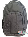 Polo School Bag Backpack Junior High-High School in Black color L31 x W20 x H45cm 20lt 2024
