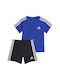 Adidas Set Sommer 2Stück Black Essentials Sport