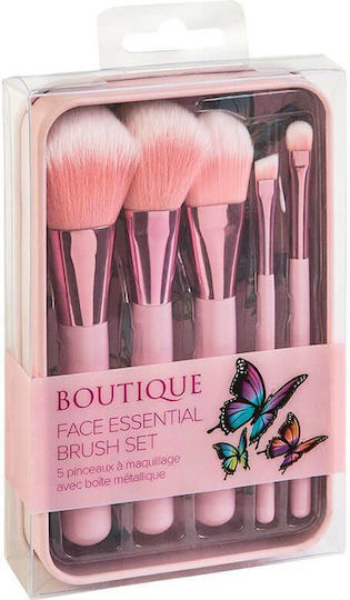 Royal Cosmetics Σετ με Πινέλα Μακιγιάζ από Συνθετική Τρίχα 5τμχ