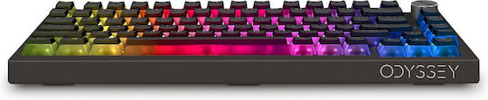 Yenkee YKB 30 Odyssey Gaming Μηχανικό Πληκτρολόγιο με Gateron G-Pro Red διακόπτες και RGB φωτισμό (Αγγλικό US)