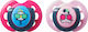 Tommee Tippee Fun Orthodontic Pacifiers Silicon...