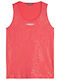 Freddy Women's Summer Blouse Sleeveless Coral