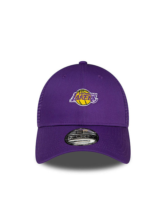 New Era Home Field 9forty Trucker Cap Purple