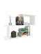 Bibliotecă Rico Alb 100x25x65cm