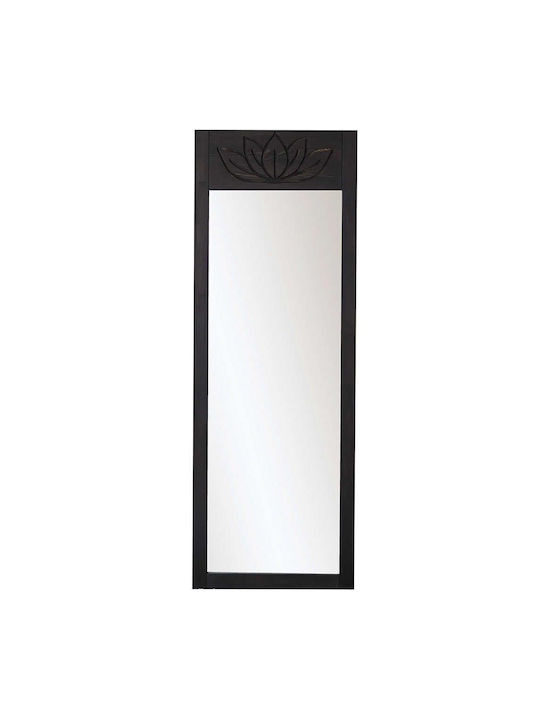Aberto Design 552NOS2351 Boden- oder Standspiegel mit Holzrahmen 155x55cm