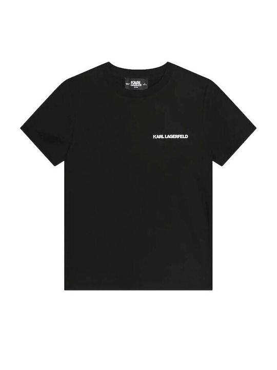 Kinder-T-Shirt Black