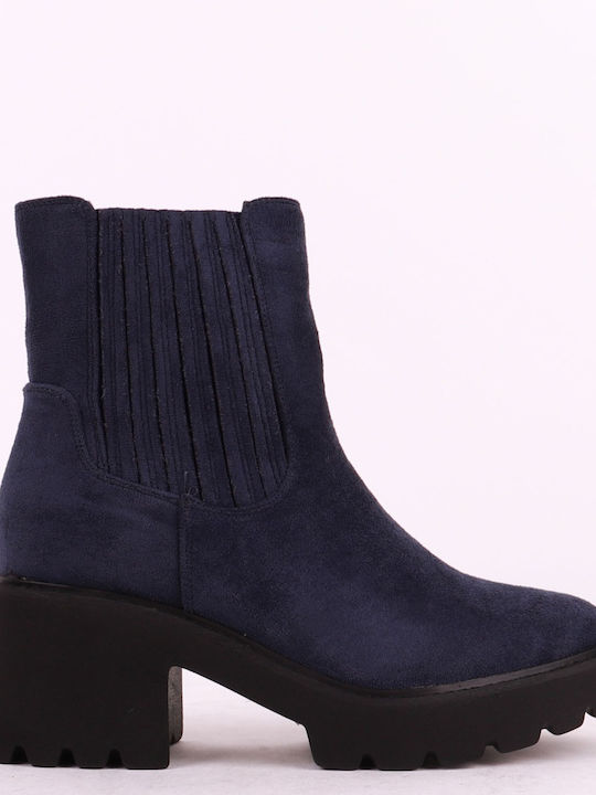 Alta Moda Damen Knöchelstiefel Blau