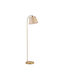 Opviq Azra Lampa de podea Î154xL30cm. cu Soclu pentru Bec E27 Galben