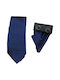 Privato Men's Tie Set in Blue Color