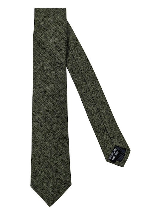 Mcan Men's Tie in Green Color