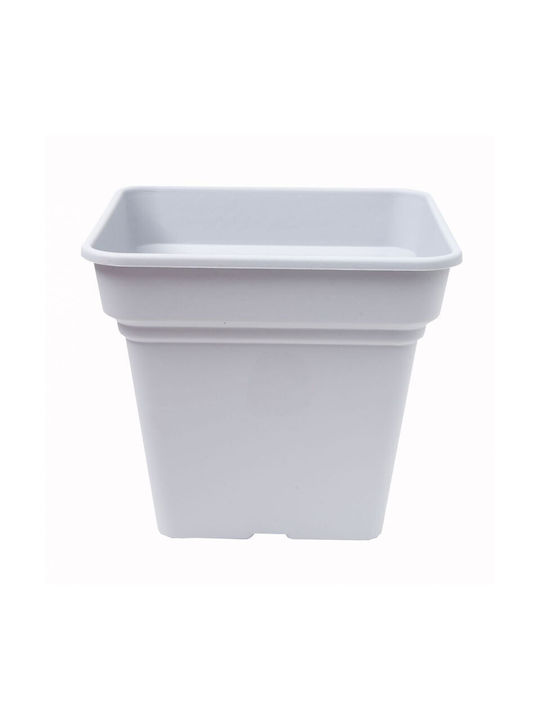 Flower Pot 20x17cm White 11122010