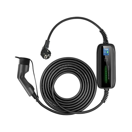 Extralink Electric Car Charging Station Cable 5.5m Type 2 - Schuko EX.31865