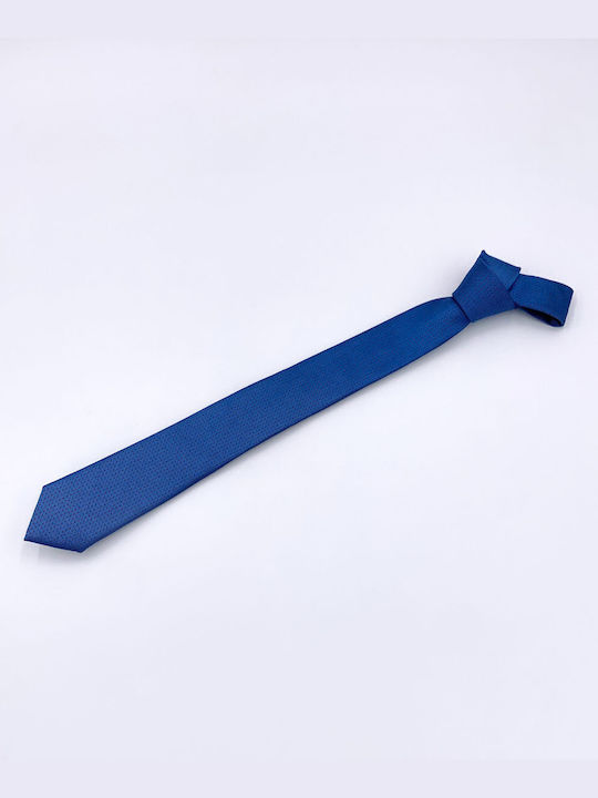 Giorgi Corn Herren Krawatte Monochrom in Blau Farbe