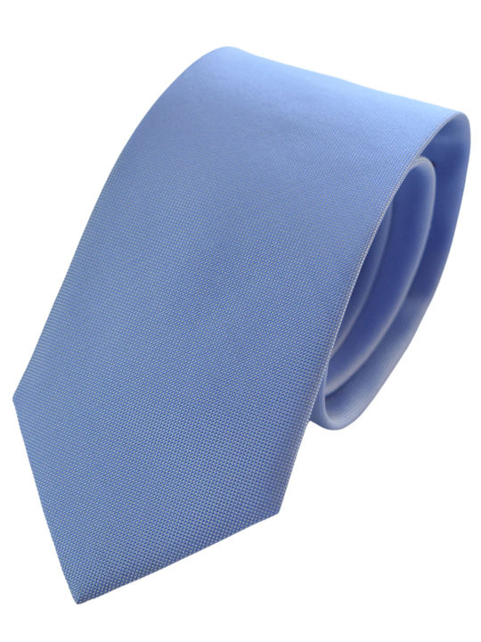Pierre Cardin Herren Krawatte Seide Monochrom in Blau Farbe