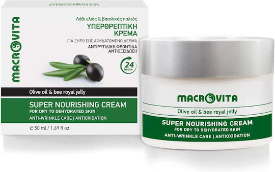 Macrovita Olive Oil & Basil Paste 24h Creme Gesicht 50ml
