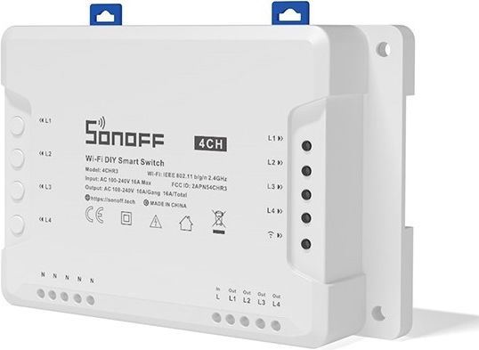 Itead Smart Switch 4 Καναλιών Wi-Fi