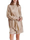 Women's Long Sleeve Shirt Beige