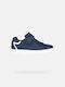 Geox Παιδικά Sneakers Eclyper Ανατομικά Navy Μπλε