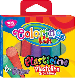 Colorino Plasticines for 3+ Years, 6pcs 842697