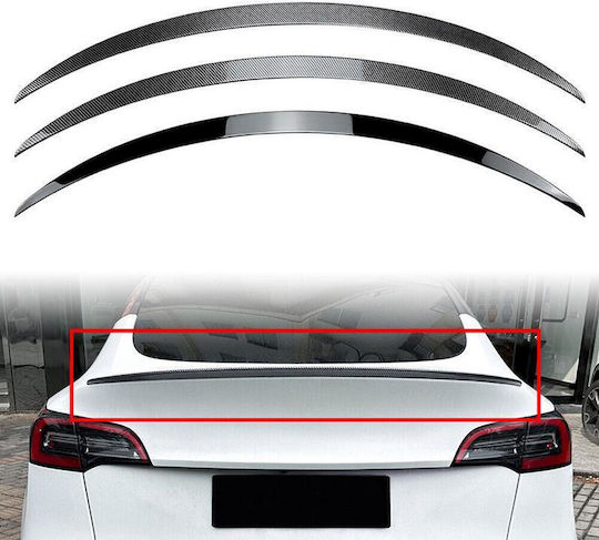 Carner Trunk Lid Spoiler made of Plastic SsangYong Subaru Suzuki Toyota Volkswagen Volvo Zastava Tesla Model Y 2020+ Lipspoiler