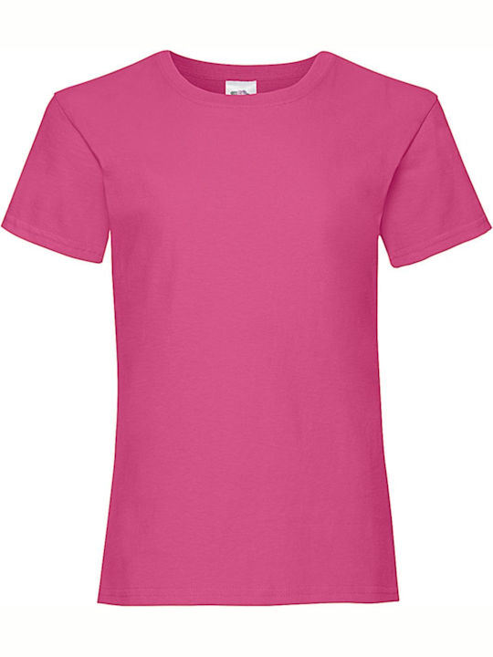 Kinderoberteile T-Shirt Fuchsie