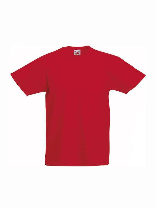Fruit of the Loom Kinderoberteile Rot