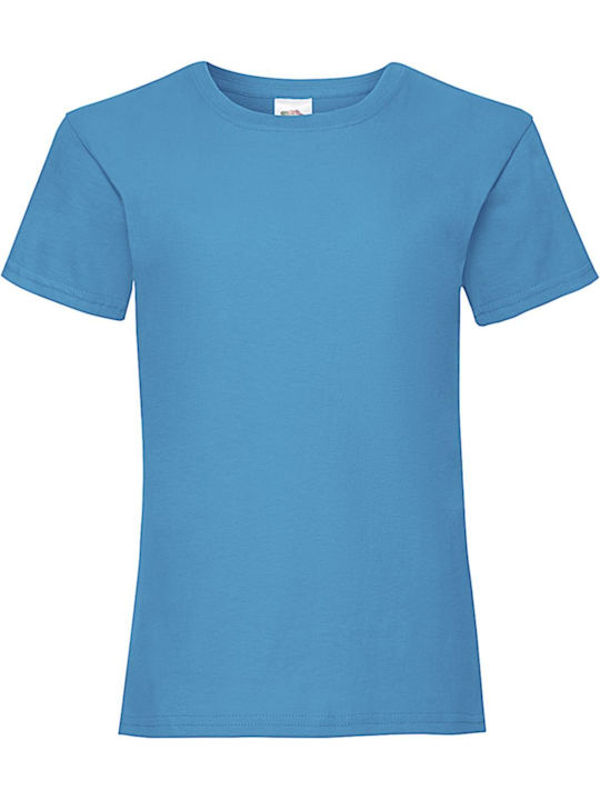 Fruit of the Loom Kinderoberteile T-Shirts Blau