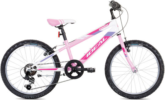 Ideal Condor 20" Kids Mountain Bike 6 Gears Pink