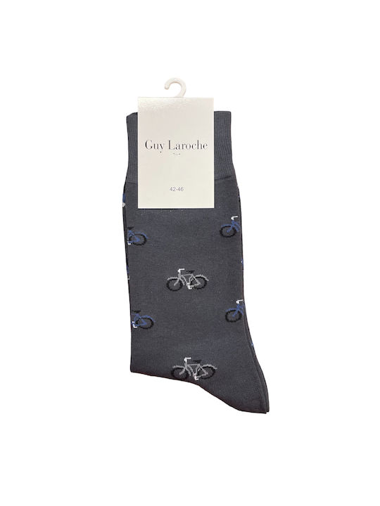 Guy Laroche Men's Socks Gray