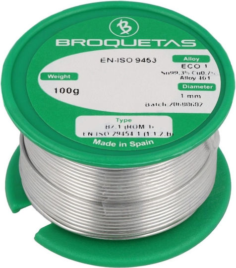 Broquetas B12PW15-01100-1V103 Sârmă de lipit 1mm 100gr