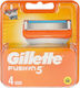 Gillette Fusion5 mit & Gleitstreifen 4Stück