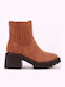 Stiefeletten Damen Braun